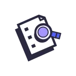 Search Document SVG Icon